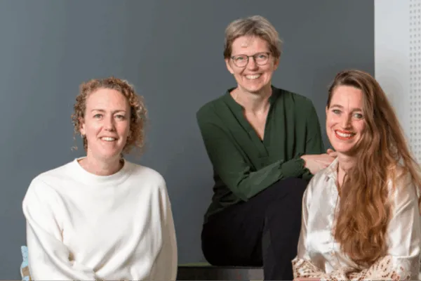 Groepsafbeelding van Femke Brull, Elia ter Wisscha en Jedidja Trouwborst.
